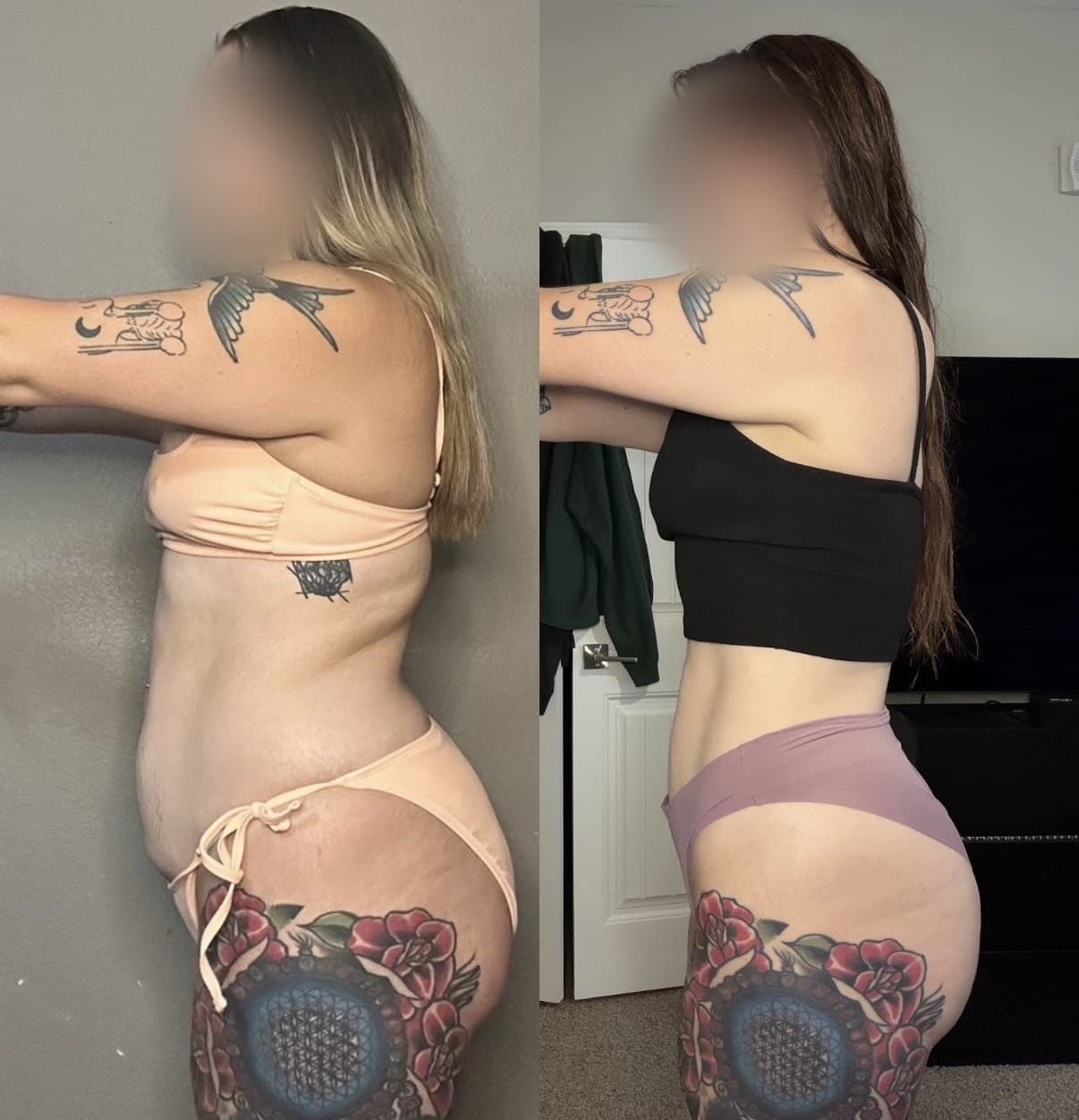 1:1 client before and after